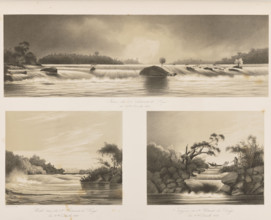 1) Jurua, First Cataract on the Xingu River, December 17, 1842; 2) Acahi-teua, Third Cataract on