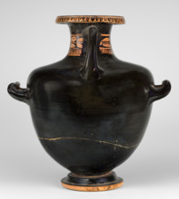 Red-figure hydria by the Amycus Painter, c. 420–400 BC (previously dated 420–410 BC). Greek
