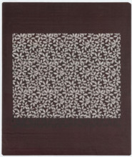 Ise katagami dyeing stencil - flowers (hana), Ôsugi, Ishimi (1936- ), author, floral (ornament),