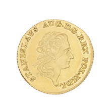 One and a half Crown ducat, Stanislaw August Poniatowski (King of Poland; 1764–1795 / 1732–1798).