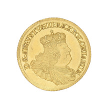 crown ducat, Augustus III Sas (King of Poland; 1733–1763), Croll, Ernest Dietrich (fl. 1753–1763),