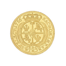 crown ducat, Augustus III Sas (King of Poland; 1733–1763), Croll, Ernest Dietrich (fl. 1753–1763),