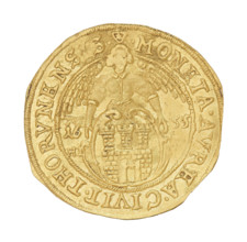 Torun ducat, John II Casimir Vasa (King of Poland; 1648–1668), maker: Hans Dawid Lauer (1649–1669).