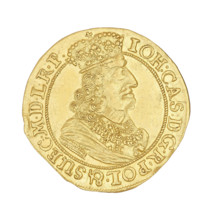 Gdansk ducat; maker: Daniel Lesse (1656–1685); issued under John II Casimir Vasa (King of Poland,