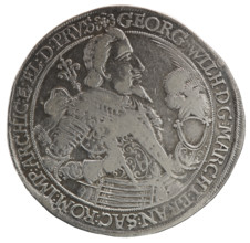 Thaler; maker: Koch, Dawid; publisher: Ernest Pfahler. Department of Coins of Lands Associated with