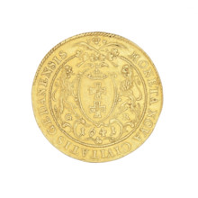 Gdansk half-thaler in gold - 4 ducats, Wladyslaw IV Vasa (king of Poland; 1632–1648), Rogge,