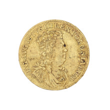 Crown ducat, maker: Goedecke, Johan Georg (1750–1753). Issued under August III Sas (King of Poland,