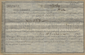 National tax notice from the National Government concerning securities and personal receipts