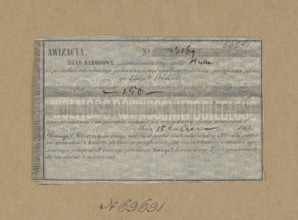 National tax notice; National Government; securities; National Government notice; January Uprising