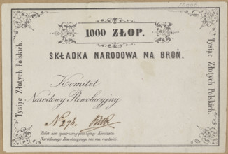 National contribution for weapons, securities, National Government, national contribution for