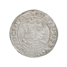 Prussian grosz, Sigismund I the Old (King of Poland; 1506–1548), 1529, Torun, Poland; obverse: