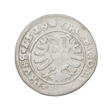 Prussian grosz, Sigismund I the Old (King of Poland; 1506–1548). Obverse: Crowned royal bust in