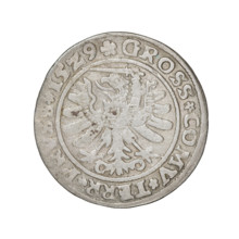 Prussian grosz, Sigismund I the Old (King of Poland; 1506–1548); 1529, Torun, Poland. Obverse: