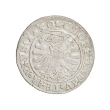 Prussian grosz, Sigismund I the Old (King of Poland; 1506–1548); 1530. Obverse: Crowned male bust