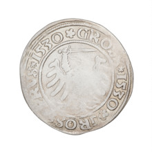 Prussian grosz, Sigismund I the Old (King of Poland; 1506–1548), eagles, Polish coins,