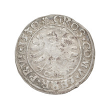 Prussian grosz, Sigismund I the Old (King of Poland; 1467–1548). Coin (1530), Torun, Poland.