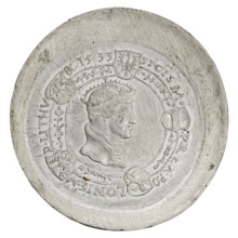 Crown thaler medal forgery by Majnert; Sigismund I the Old (King of Poland; 1506–1548); Majnert,