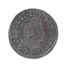 Gdansk trojak, Sigismund I the Old (King of Poland; 1506–1548). Jagiellonians dynasty. Obverse: