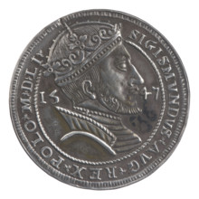 thaler (half-kopek) forgery, Sigismund II Augustus (King of Poland; 1544–1572), counterfeit