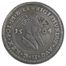 Lithuanian thaler (pólkopek) forgery, Sigismund II Augustus (King of Poland; 1544–1572),