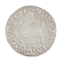Lithuanian grosz of Sigismund I the Old (king of Poland, 1506–1548). Obverse: Polish eagle; in the