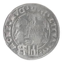 Lithuanian grosz on a Polish foot, Sigismund II Augustus (King of Poland; 1544–1572), Jagiellonian