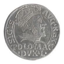 Lithuanian grosz on a Polish foot, Sigismund II Augustus (King of Poland; 1544–1572), Jagiellon
