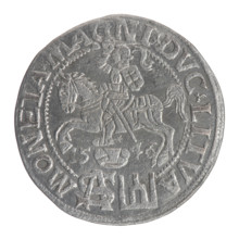 Lithuanian grosz on a Polish foot, Sigismund II Augustus (King of Poland; 1544–1572), Jagiellon