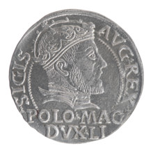Lithuanian grosz on a Polish foot, Sigismund II Augustus (King of Poland; 1544–1572), Jagiellon