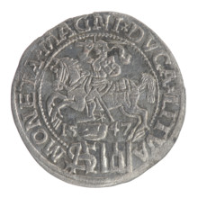 Lithuanian grosz on a Polish foot, Sigismund II Augustus (King of Poland; 1544–1572), Jagiellon