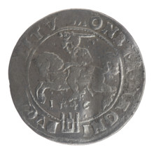 Lithuanian grosz on a Lithuanian foot, Sigismund II Augustus (King of Poland; 1544–1572),