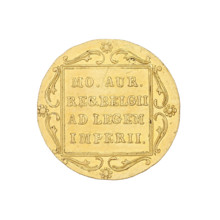November Uprising ducat, Karol Gronau (1783–1834), Warsaw, November Uprising (1830–1831). Obverse: