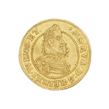 Obverse: bust of Henryk Waclaw right, in armour, in a ruff, in a pearl rim; the ruler's head is