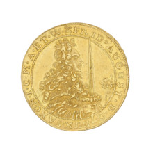 Ducat, Frederick Augustus I (Elector of Saxony; 1694–1733) and Frederick Augustus (Elector and King