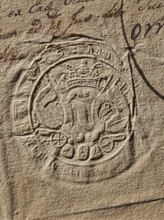 Seal of Antoni Weglenski, Starost of Chelm. Antoni Weglenski (fl. ca. 1769); Witold Zurakowski