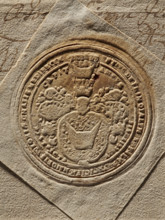 Round seal impression of Piotr Opalinski of Bnin, Piotr z Bnin (fl. ca. 1695), Zurakowski, Witold