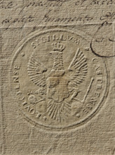 Seal of the starost of the town of Lowicz (ca. 1789), Zurakowski, Witold (?-1927). Round imprint of