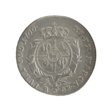 2 gold crown coins, Sylm, Frederick William (fl. 1765–1767); Stanislaw August Poniatowski (King of