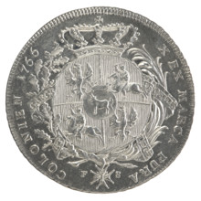 Crown thaler, Sylm, Frederick William (fl. 1765–1767); Stanislaw August Poniatowski (King of