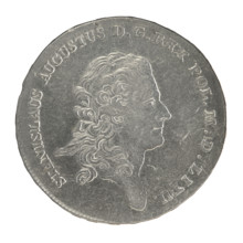 Crown thaler, Partenstein, Antoni (fl. 1772–1774), Stanislaw August Poniatowski (King of Poland;