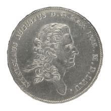 Crown thaler by Brenn, Efraim (fl. 1774-1792) depicting Stanislaw August Poniatowski (King of
