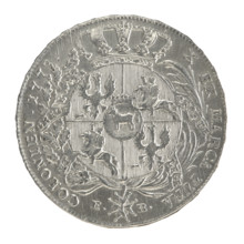 Crown thaler by Efraim Brenn (fl. 1774–1792) depicting Stanislaw August Poniatowski (King of