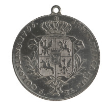 Crown thaler, Stanislaw August Poniatowski (King of Poland; 1732–1798). Coin (with lug), 1795.