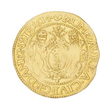 Gdansk ducat; maker: Daniel Klüwer (fl. 1608–1618); ruler: Sigismund III Vasa (King of Poland;