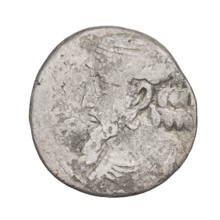 Tetradrachm of Artabanos II (king of Parthia; 10–40 AD). Obverse: bust of Artabanos II left,