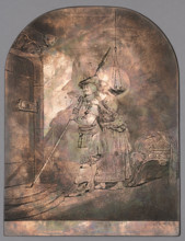 The Invention of the Art of Drawing, Norblin de la Gourdaine, Jean Pierre (1745–1830), graphic