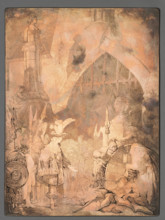 Alexander the Great before Diogenes, Norblin de la Gourdaine, Jean Pierre (1745–1830), graphic