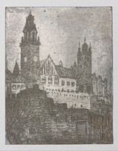 Feliks Jablczynski (1865–1928), graphic artist; architectural studies and cityscapes depicting