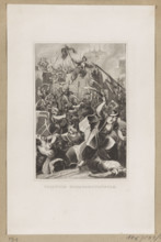 The Conquest of Constantinople. Illustration: Composition enclosed in a double linear frame