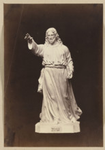 Photograph of Wiktor Brodzki's sculpture 'Christ Blessing' (ca. 1861), sculptor Wiktor Brodzki